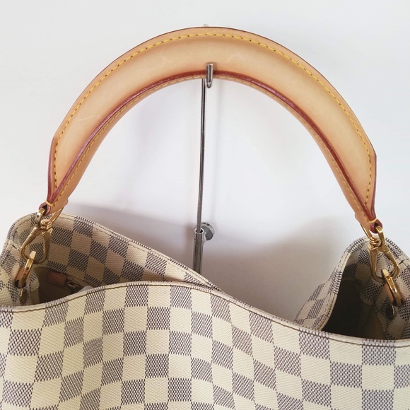 ** SOLD ** Louis Vuitton Soffi Damier Azur - Picture 3 of 8